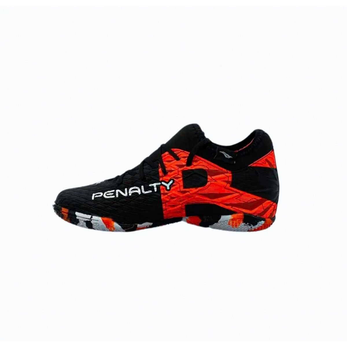 Chuteira Society Penalty Infantil Menino 126255 Preto/Vermelho Preto 2