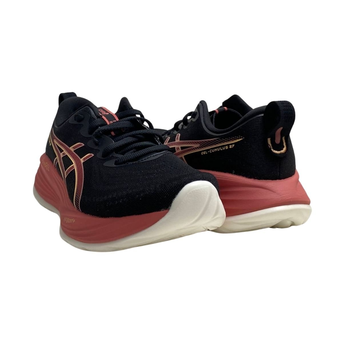 Tênis Asics Feminino 1012B772 Preto Preto 5