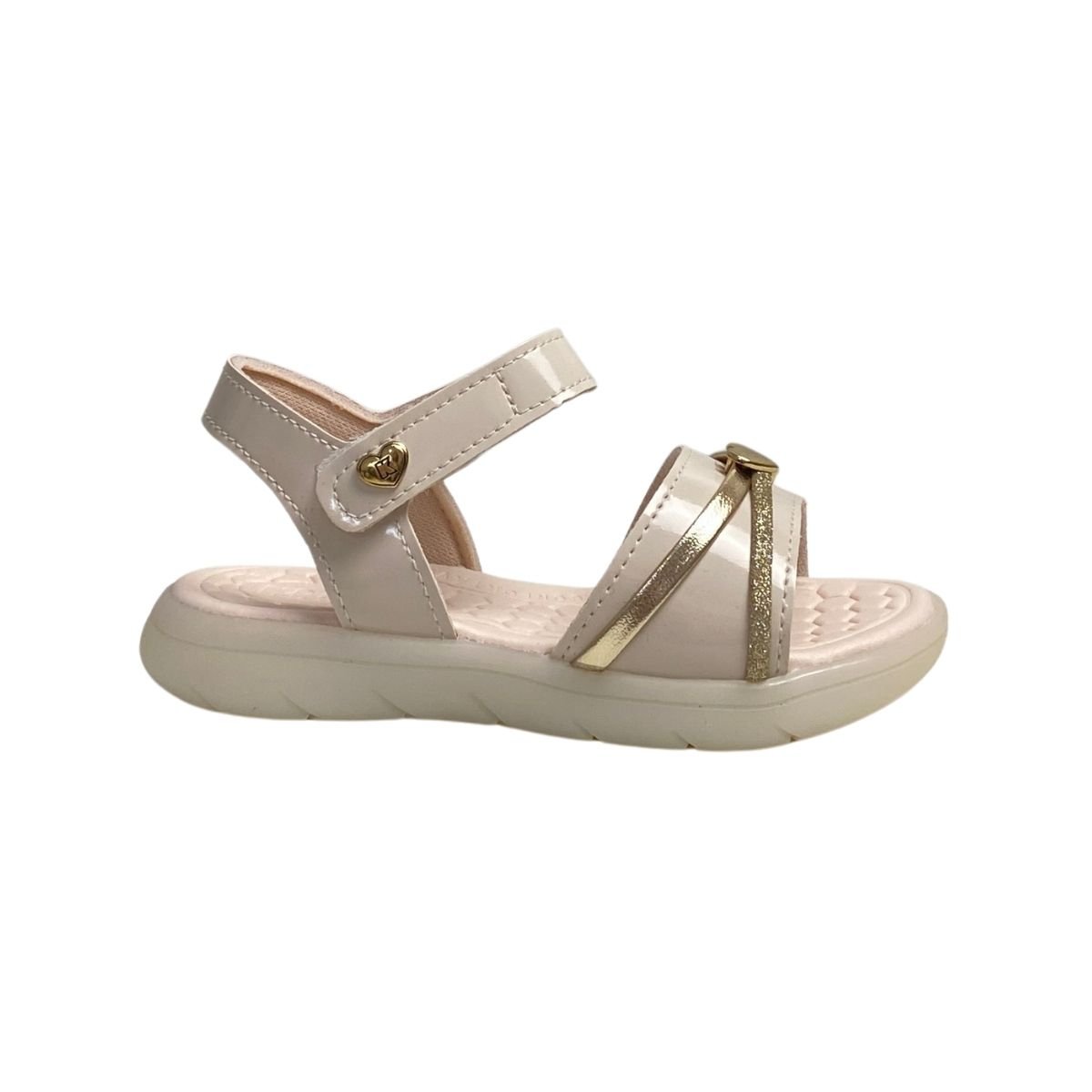 Sandalia Kidy Infantil Menina 16311190077 Marfim