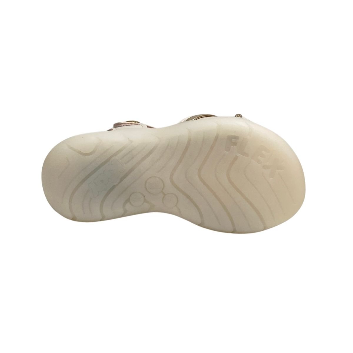 Sandalia Kidy Infantil Menina 16311190077 Marfim Bege 6