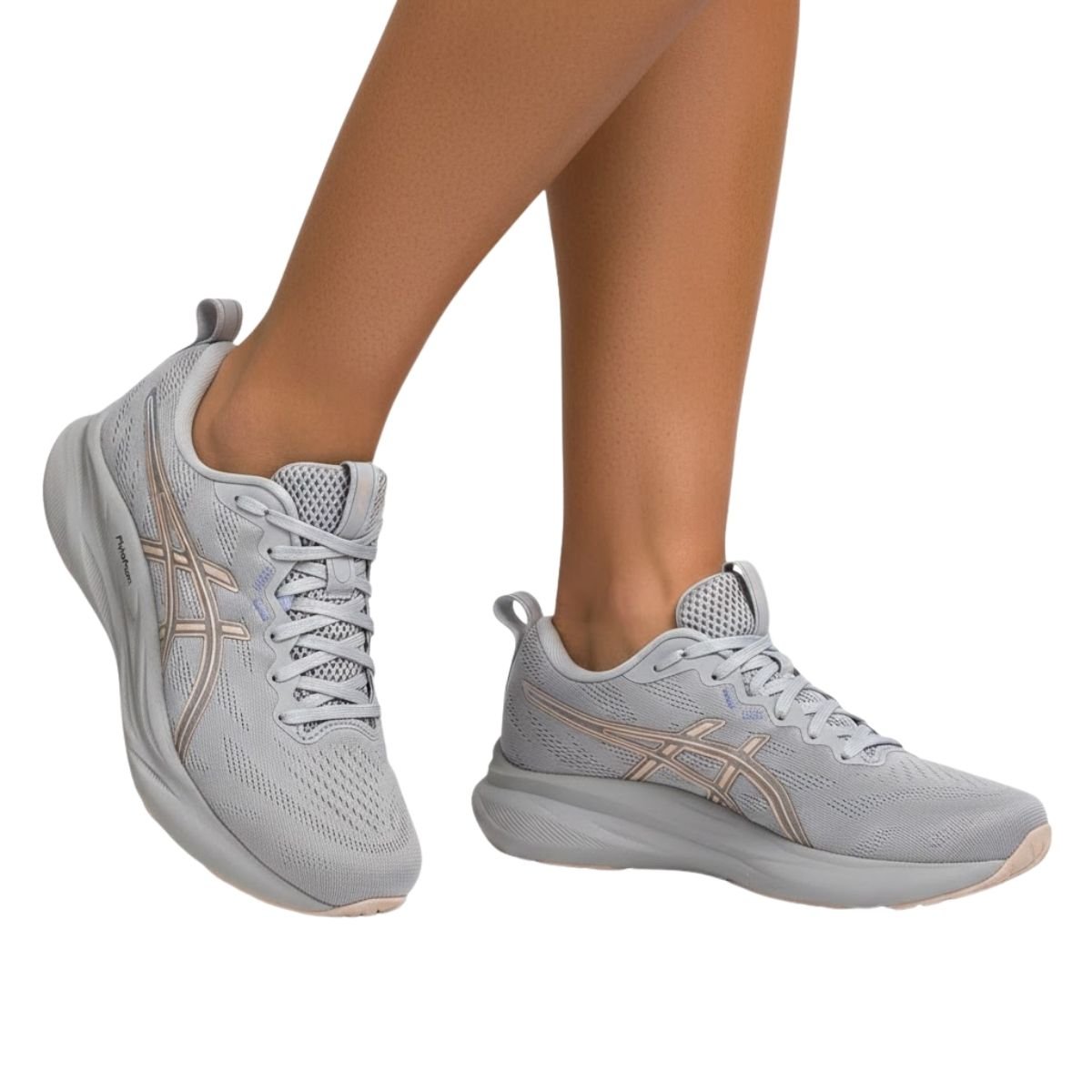 Tênis Asics Feminino 1012B889 Cinza Cinza 2