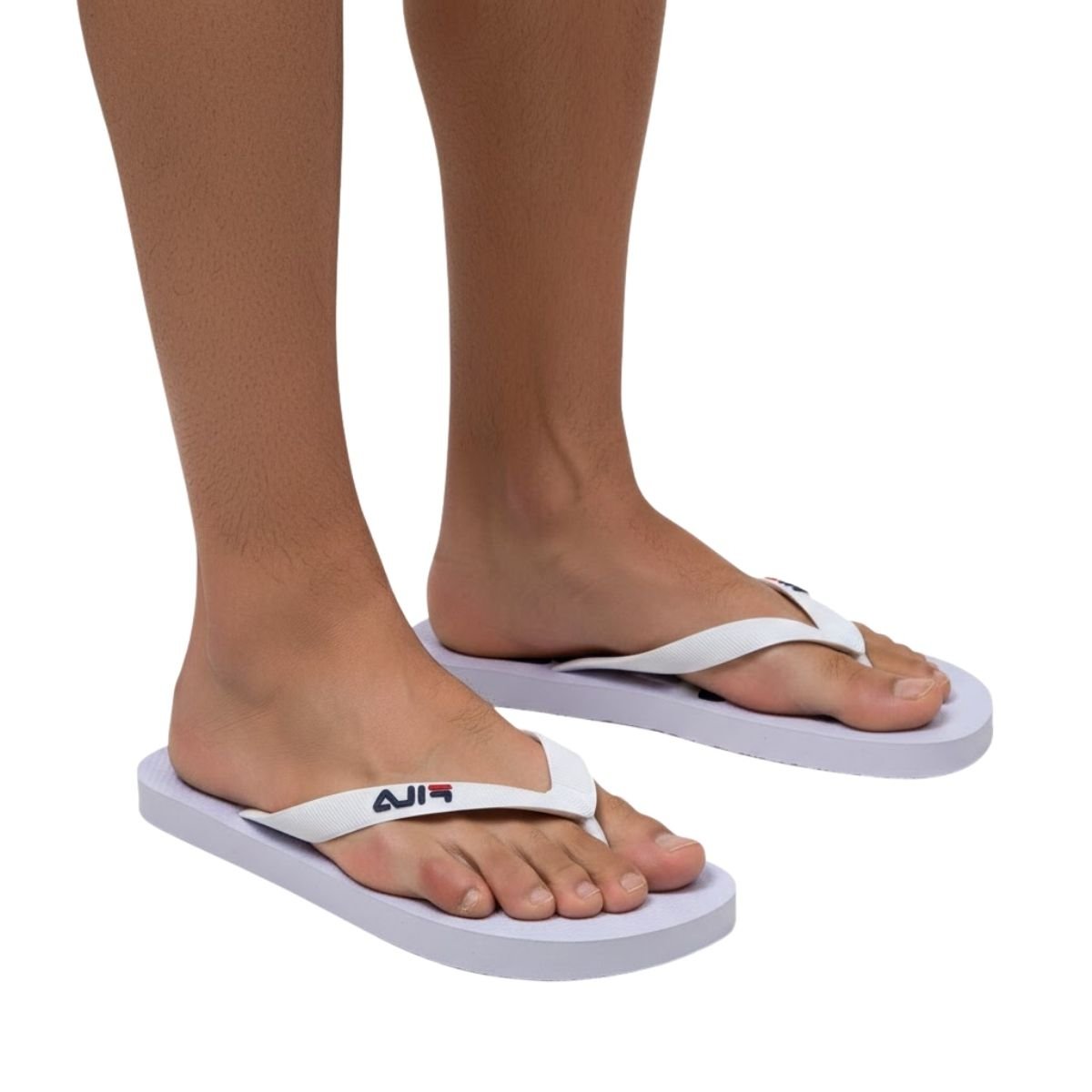 Chinelo Fila Masculino FO1SD00026 Branco Branco 2