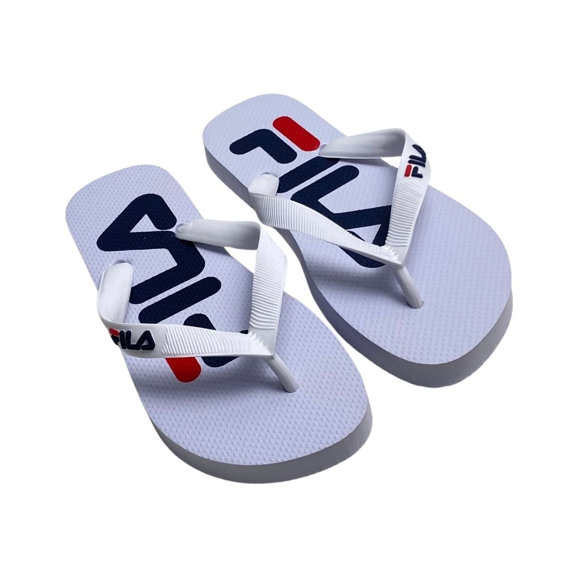 Chinelo Fila Masculino FO1SD00026 Branco Branco 4