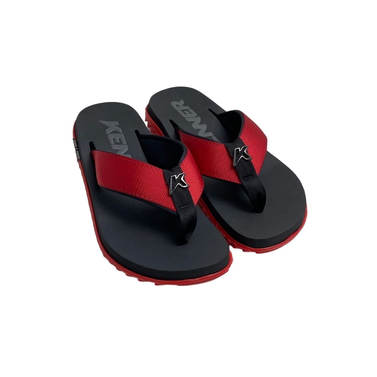 Chinelo Kenner Masculino 1300022304 Vermelho Vermelho 4