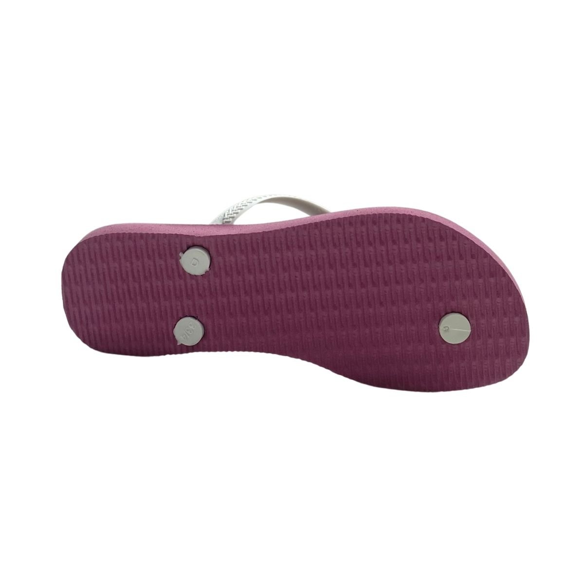 Chinelo Havaianas Feminino 4132567 Lilas Branco 6