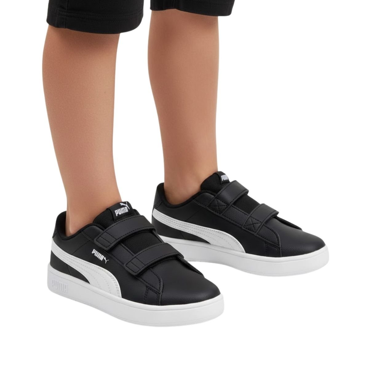 Tênis Puma Infantil Menino 394253 Preto Preto 2