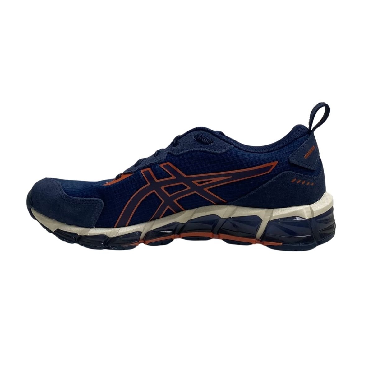 Tênis Asics Masculino 1201B018 Marinho/Laranja Azul Marinho 3