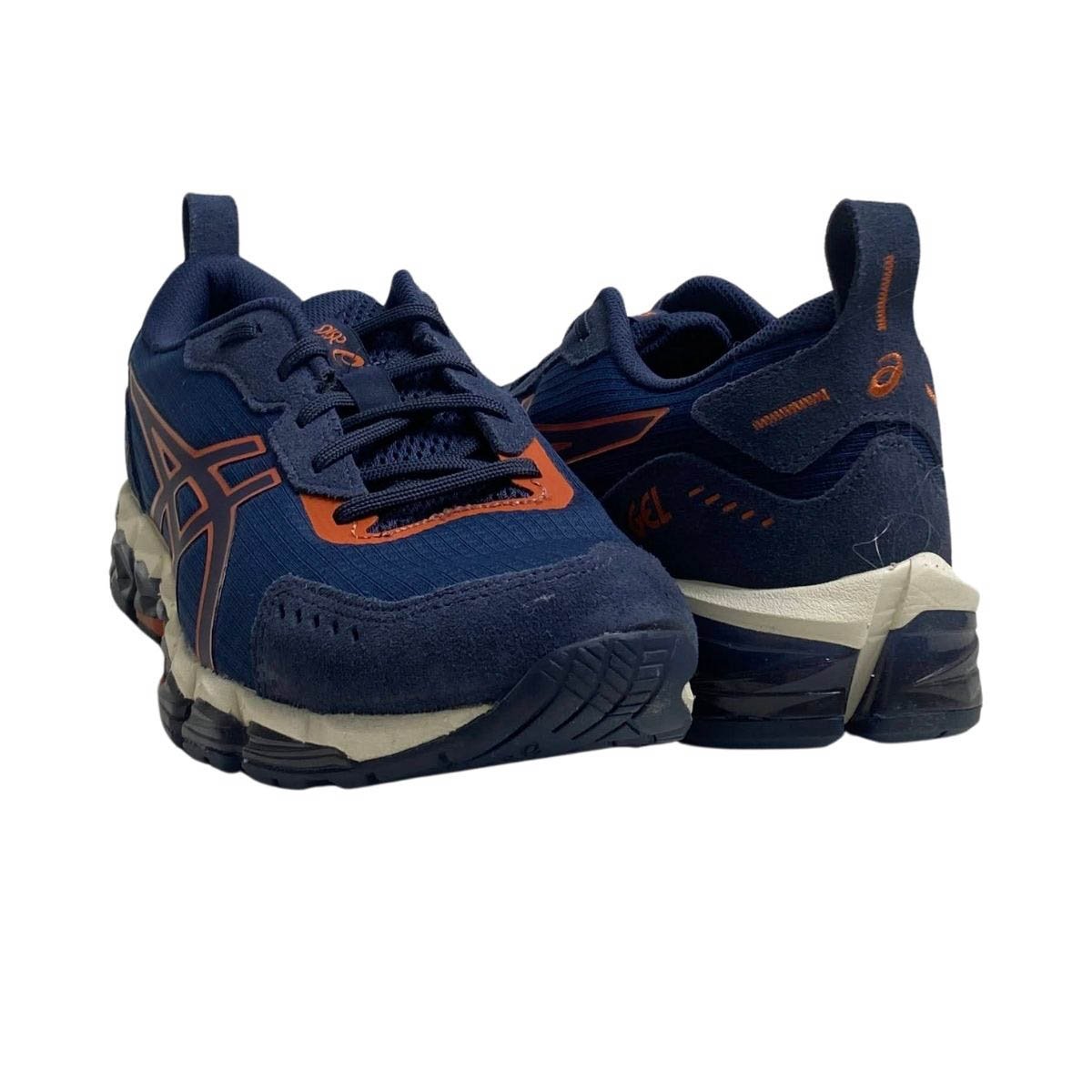 Tênis Asics Masculino 1201B018 Marinho/Laranja Azul Marinho 5