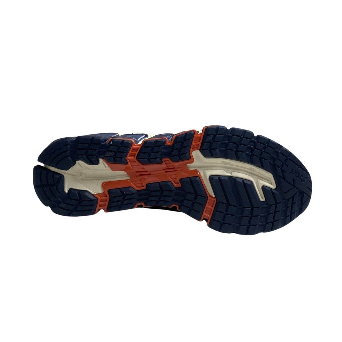 Tênis Asics Masculino 1201B018 Marinho/Laranja Azul Marinho 6