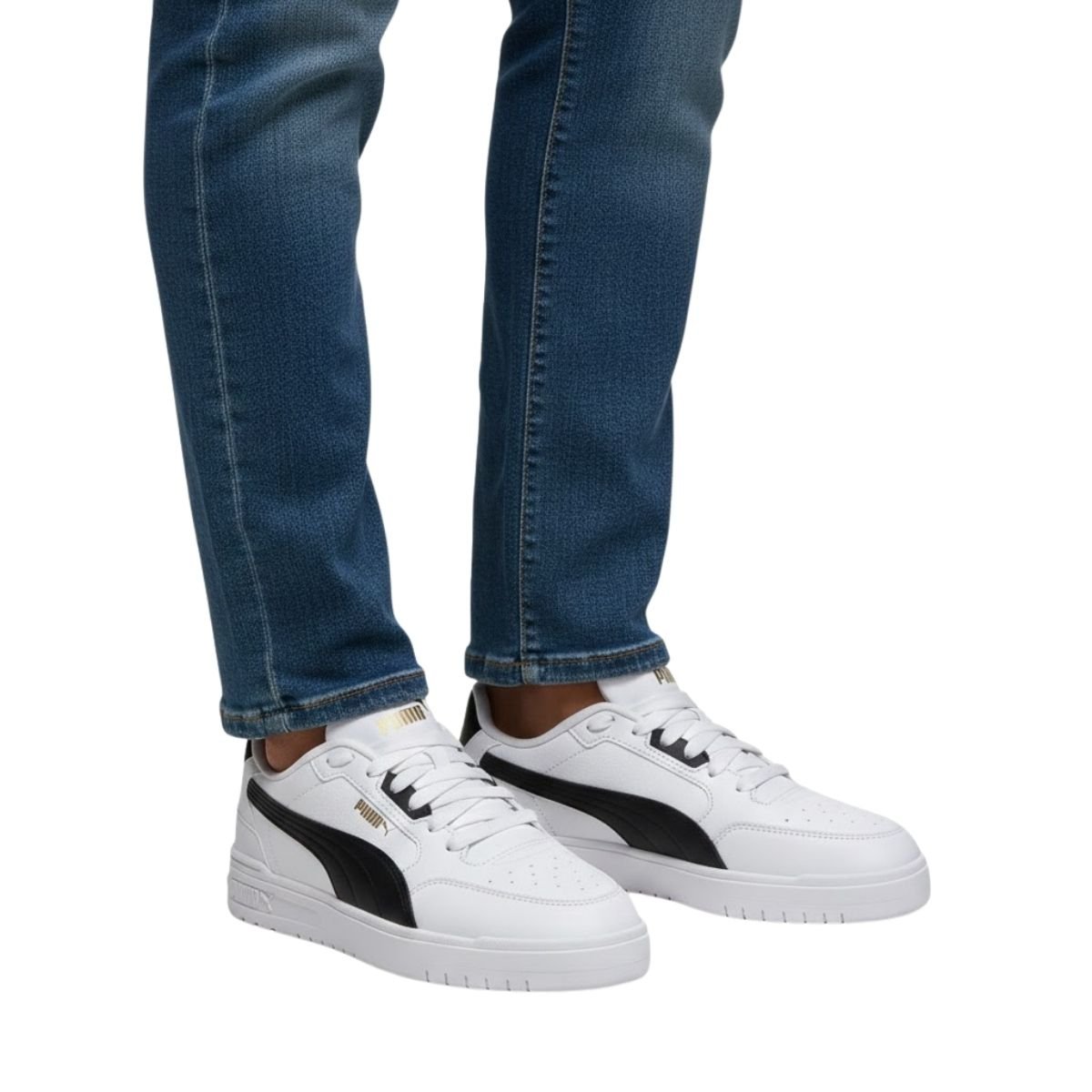 Tênis Puma Masculino 402596 Branco Branco 2