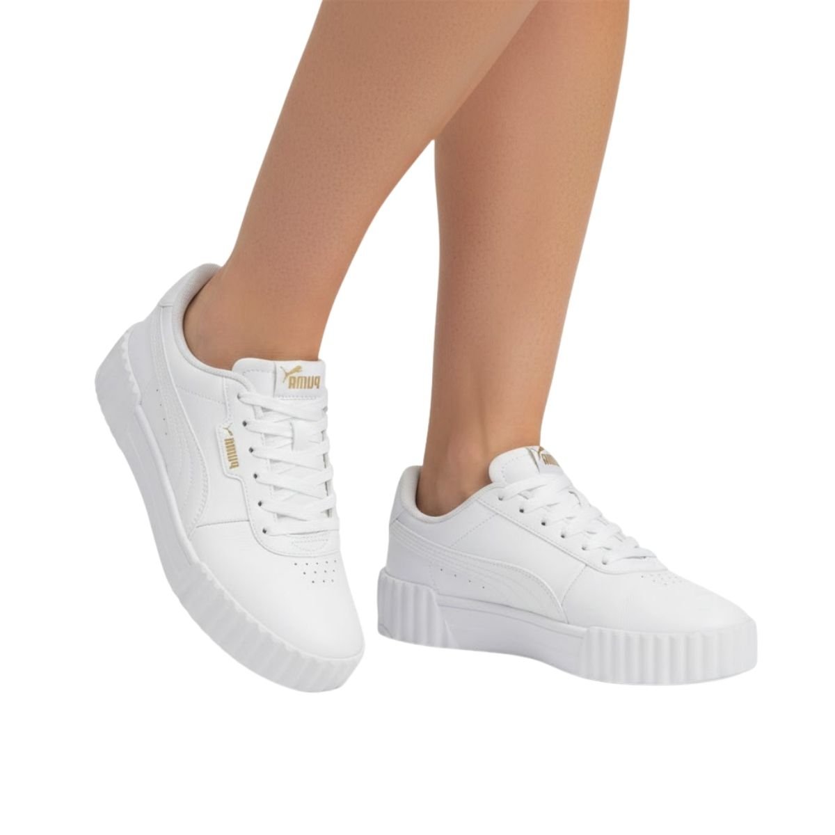 Tênis Puma Feminino 405885 Branco Branco 2