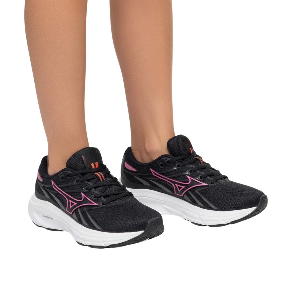 Tênis Mizuno Infantil Menina 101175175F Preto Preto 3