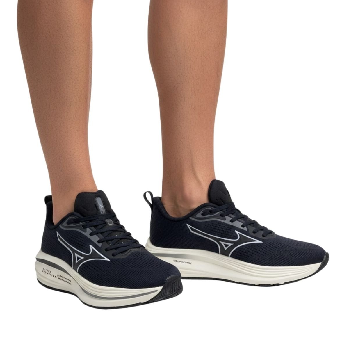 Tênis Mizuno Masculino 101168168M Preto Preto 2