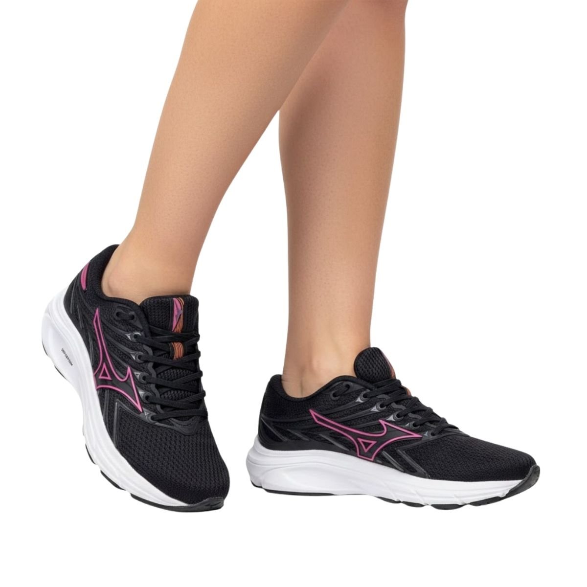 Tênis Mizuno Feminino 101043043F Preto/Roxo Preto 2