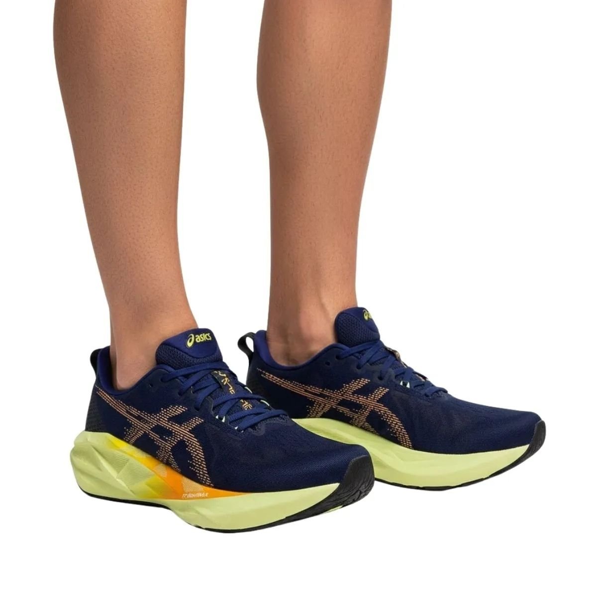 Tênis Asics Masculino 1011B974 Marinho Azul Marinho 2