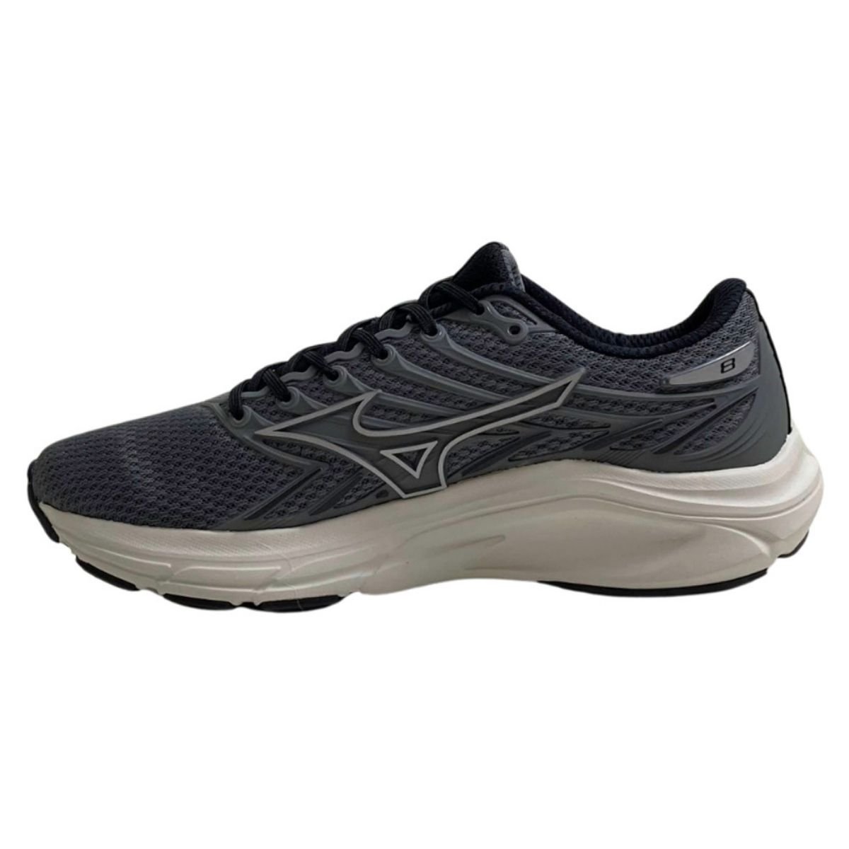 Tênis Mizuno Masculino 101043043M Chumbo Cinza 2