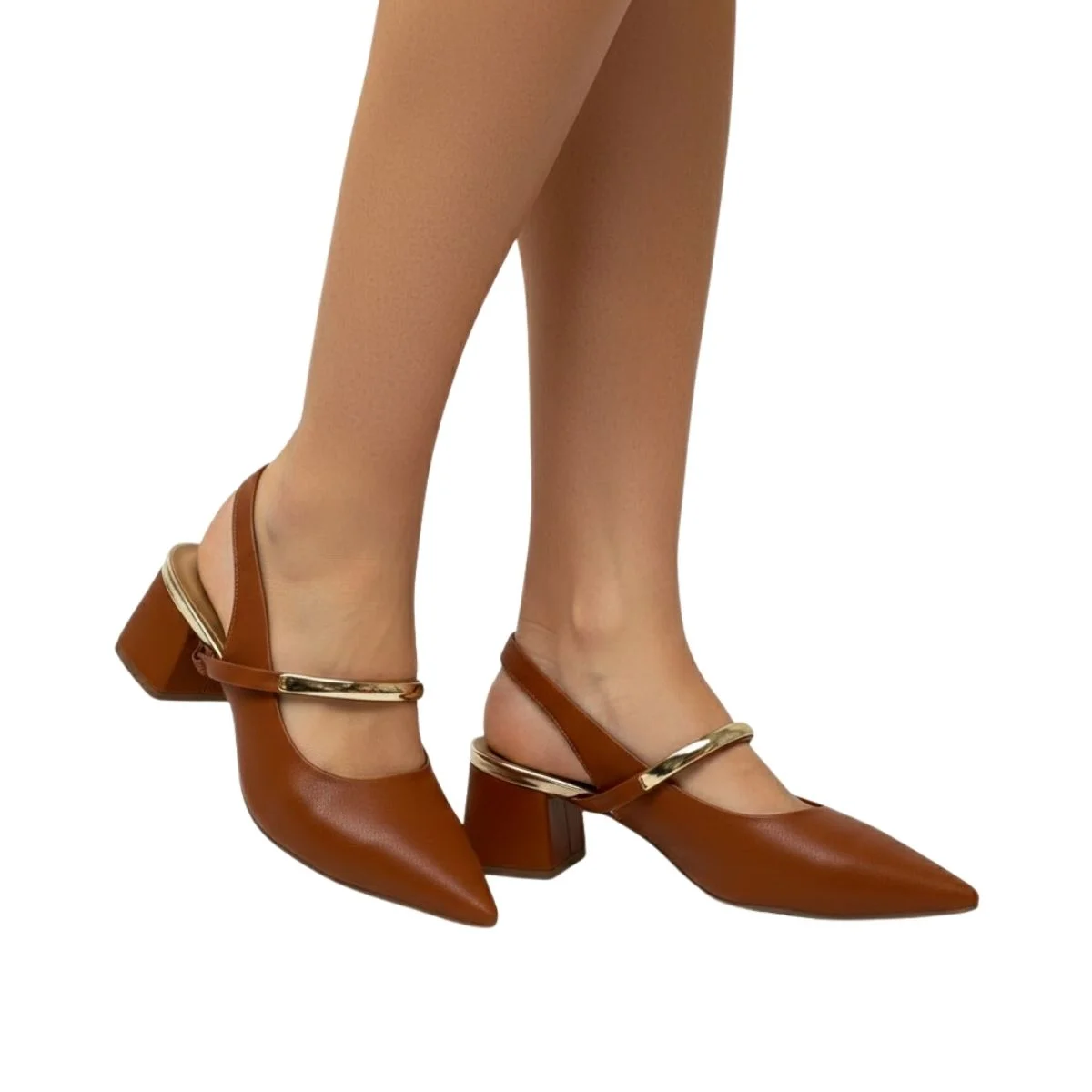 Sapato Bebece Feminino T3831136 Marrom Marrom 2