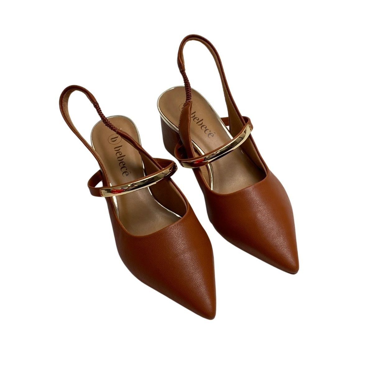 Sapato Bebece Feminino T3831136 Marrom Marrom 4