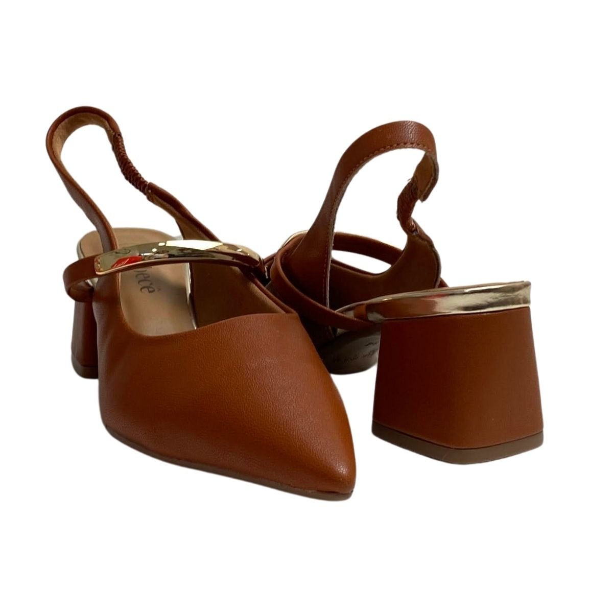 Sapato Bebece Feminino T3831136 Marrom Marrom 5