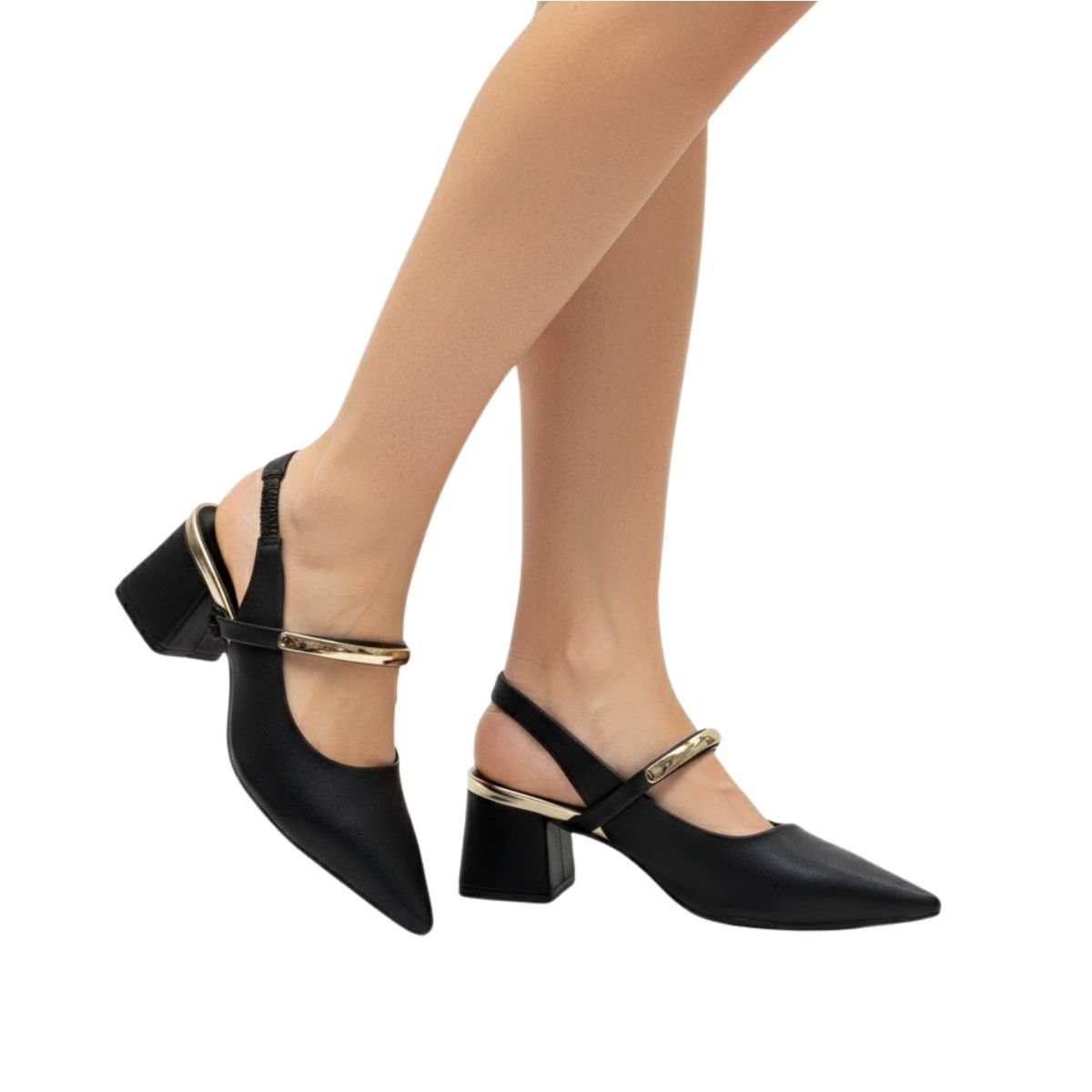 Sapato Bebece Feminino T3831136 Preto Preto 2