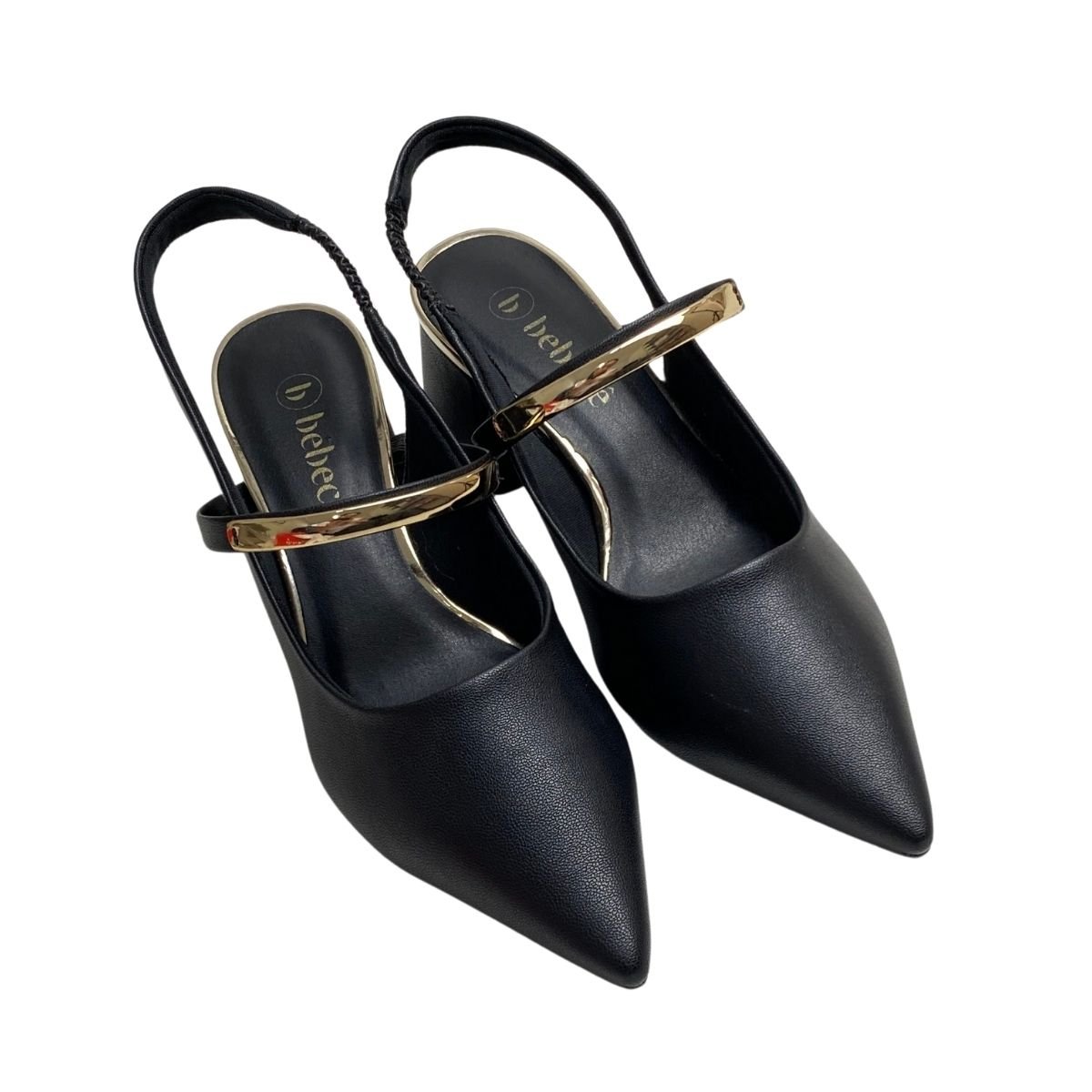 Sapato Bebece Feminino T3831136 Preto Preto 4