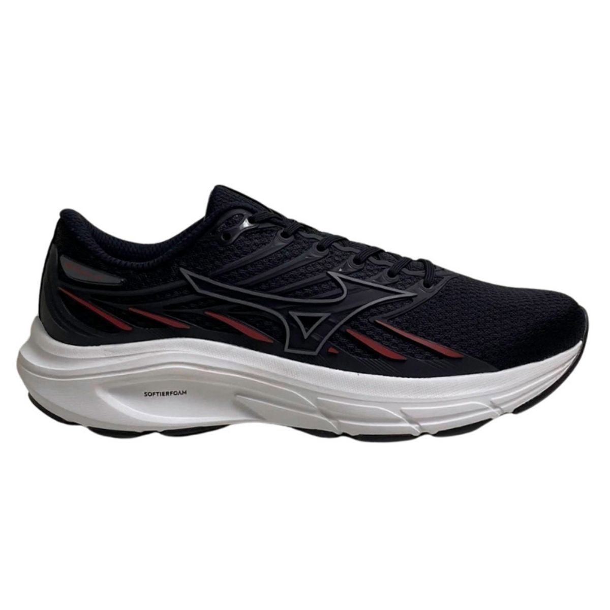 Tênis Mizuno Masculino 101043043M Preto/Vermelho
