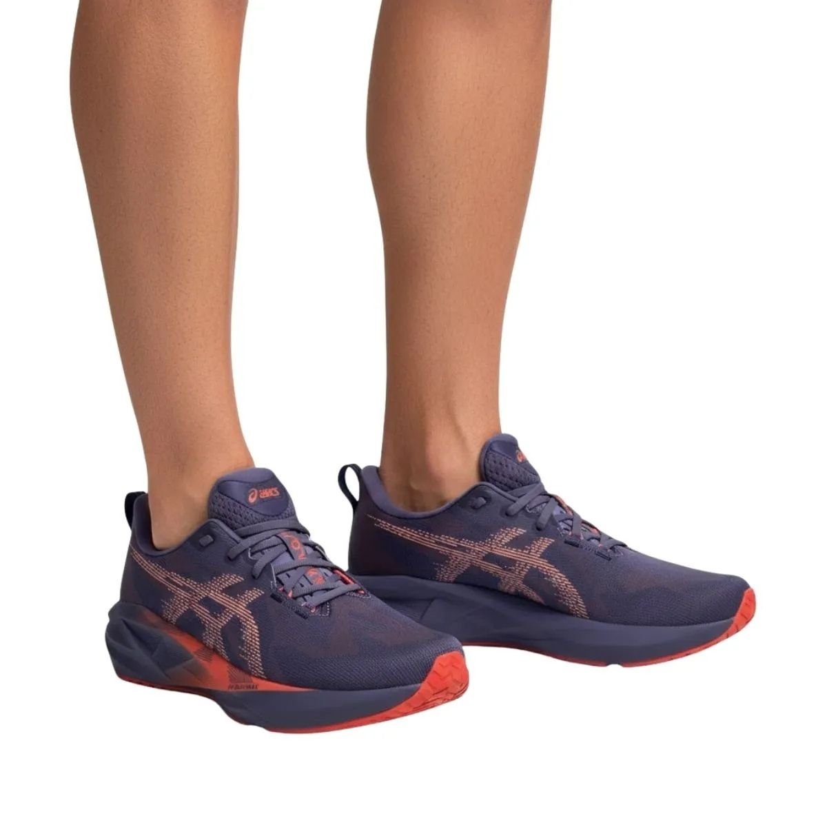 Tênis Asics Masculino 1011B974 Cinza Roxo 2