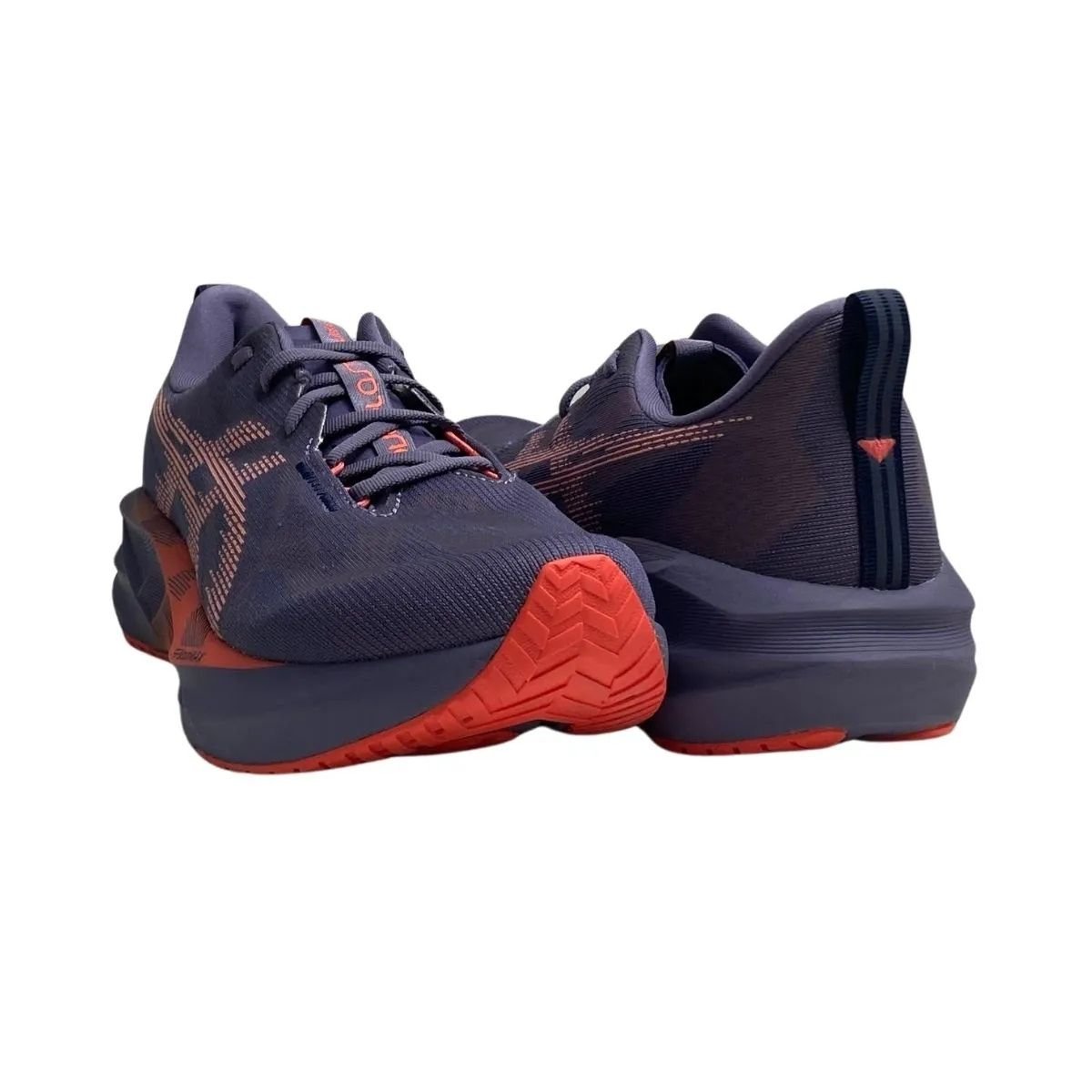 Tênis Asics Masculino 1011B974 Cinza Roxo 5