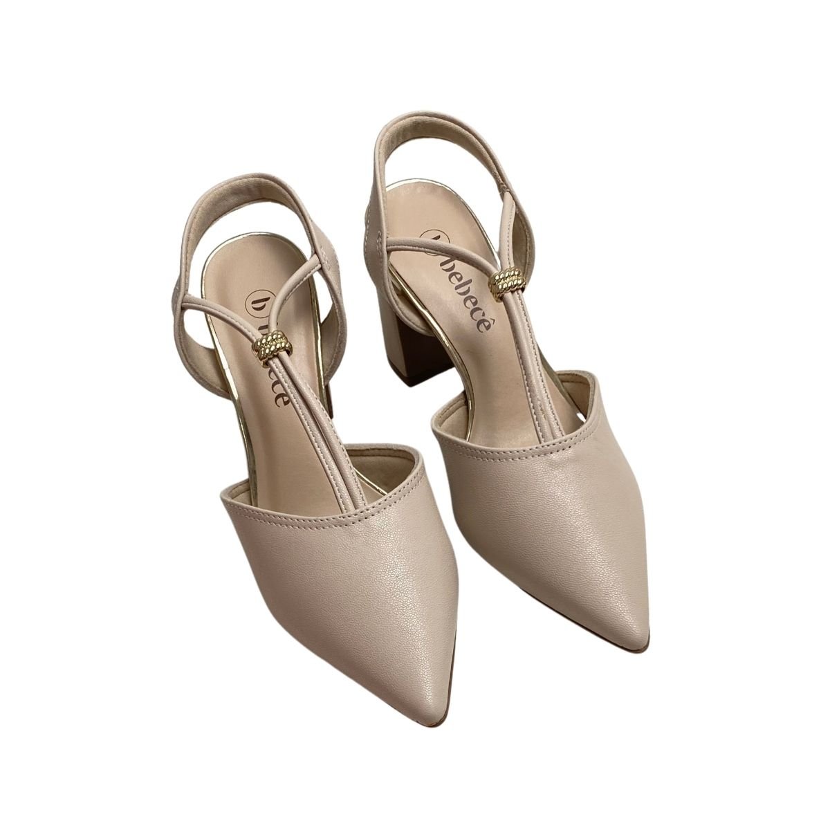 Sapato Bebece Feminino T7011242 Nude Bege 4