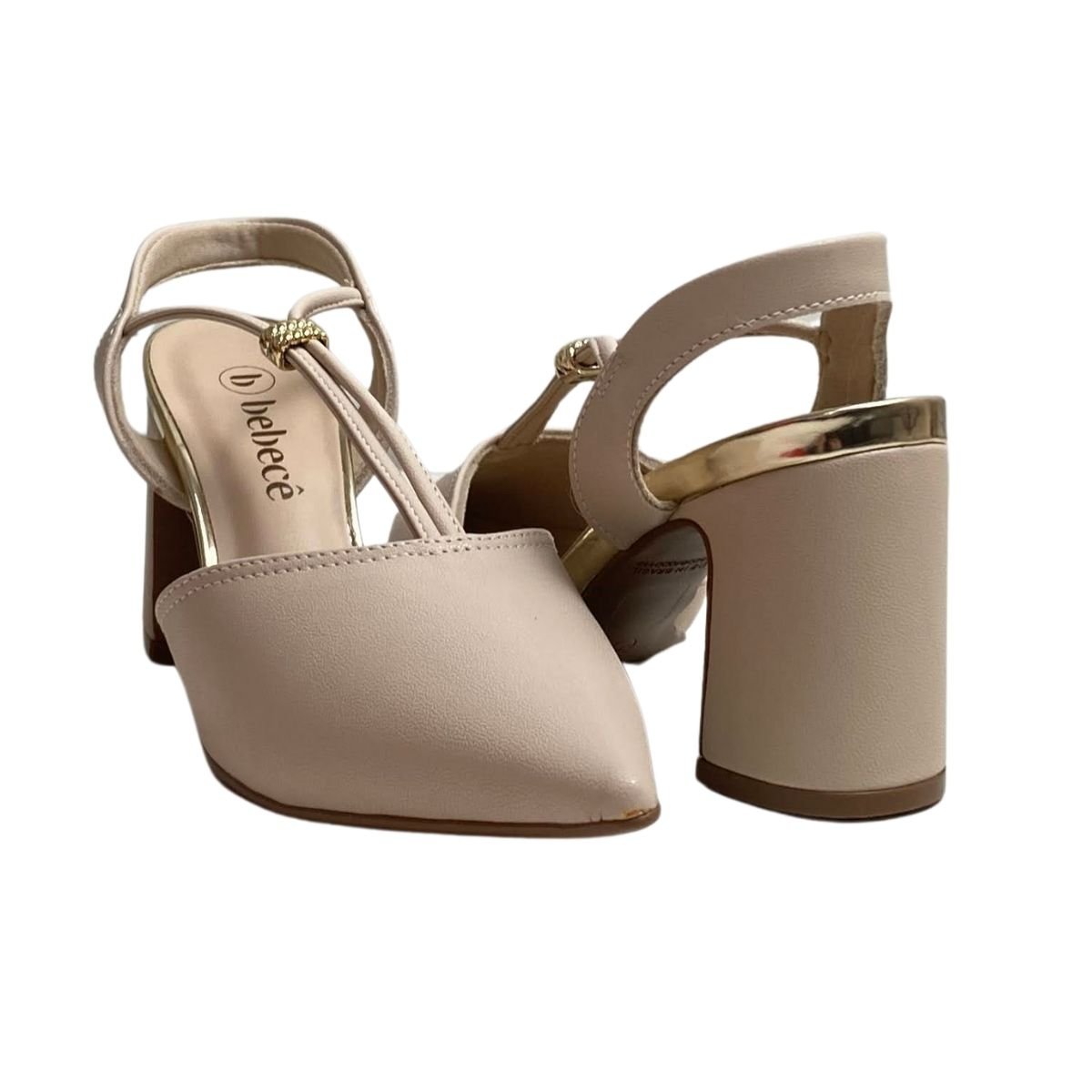Sapato Bebece Feminino T7011242 Nude Bege 5