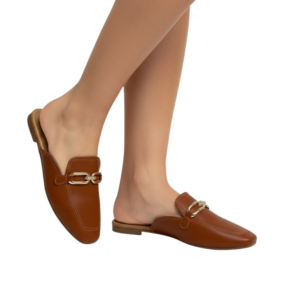 Mule Bebece Feminino T1124092 Marrom Marrom 6