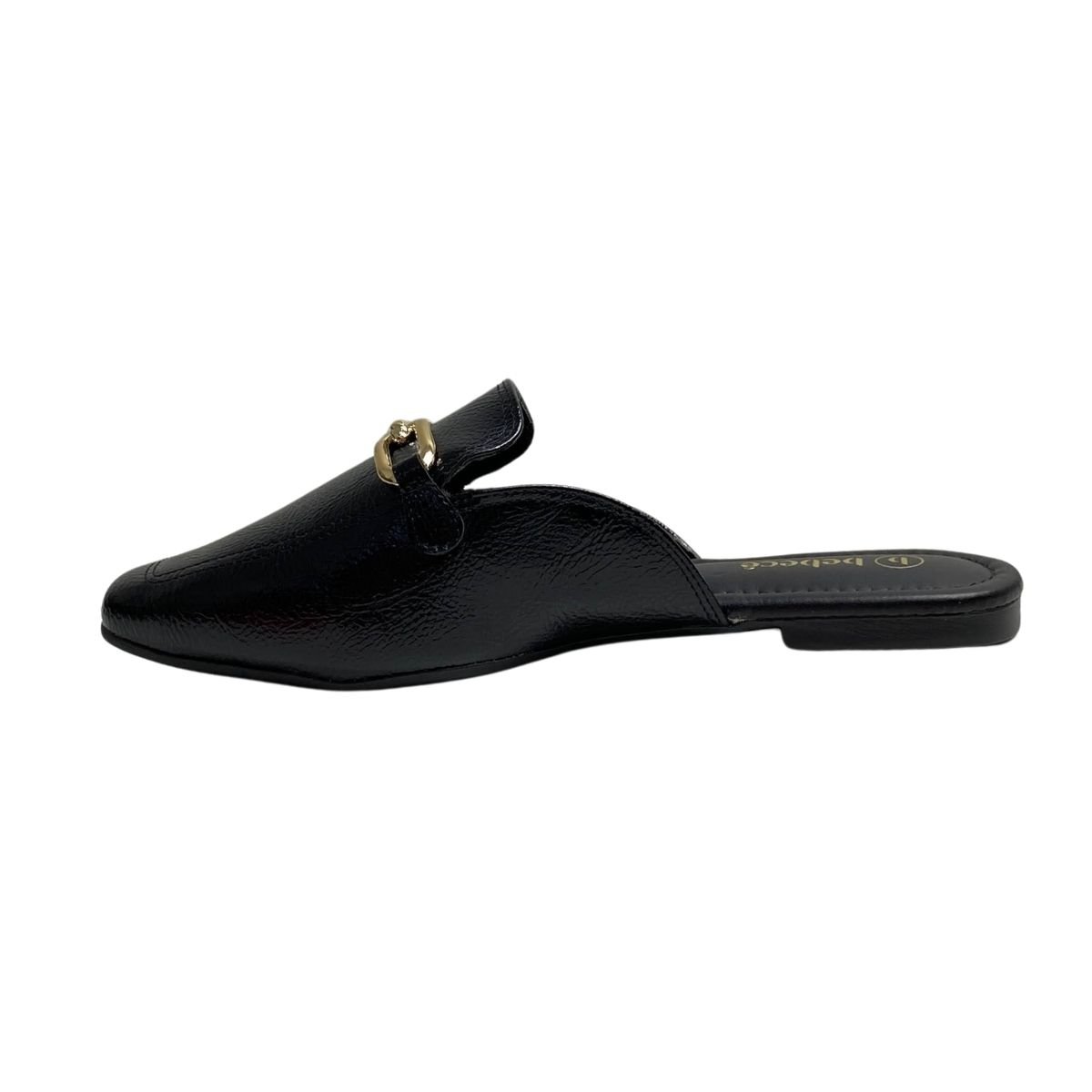 Mule Bebece Feminino T1124092 Preto Preto 3
