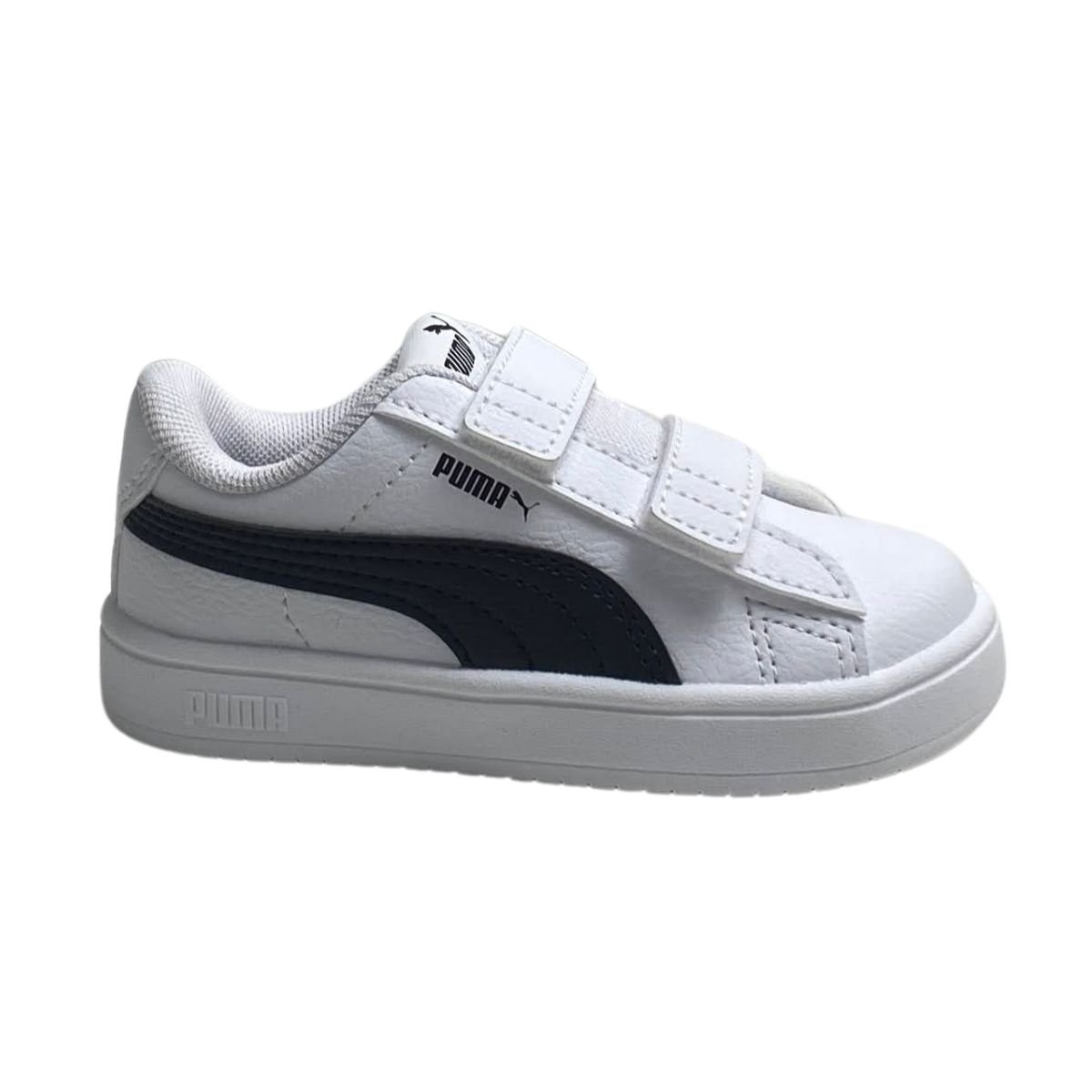 Tênis Puma Menino Infantil 394254 Branco Branco 4