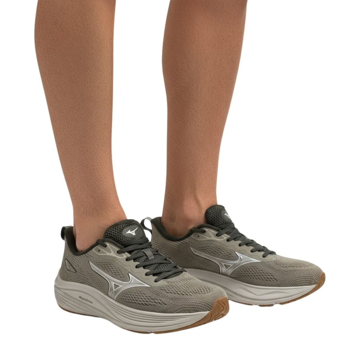 Tênis Masculino Mizuno 101144144M Verde Claro Bege 2