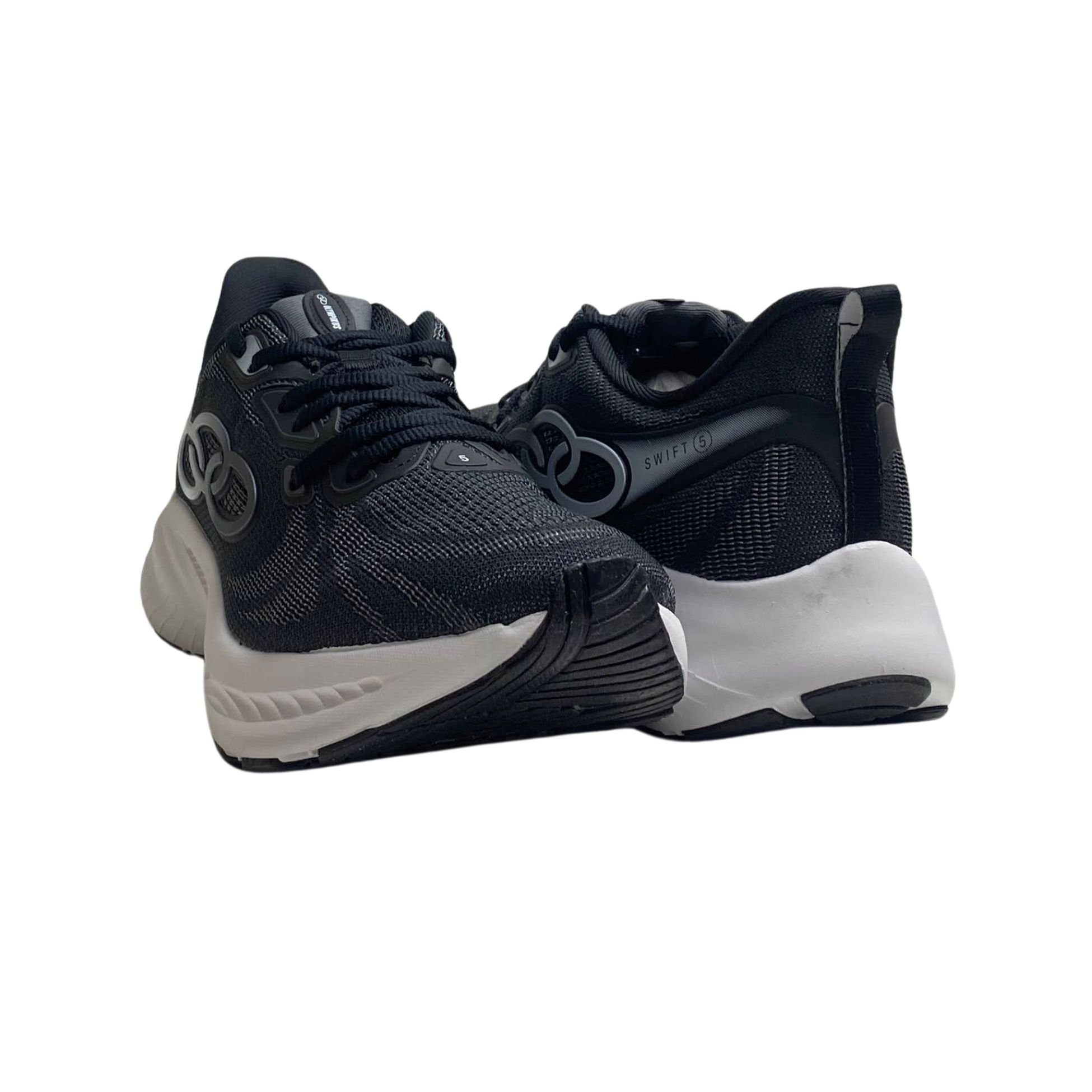 Tênis Olympikus Feminino SWIFT5F Preto Preto 5