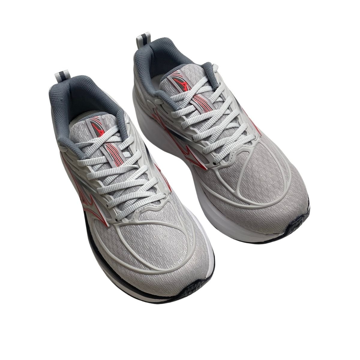 Tênis Masculino Mizuno 101146146M Cinza Claro Bege 4