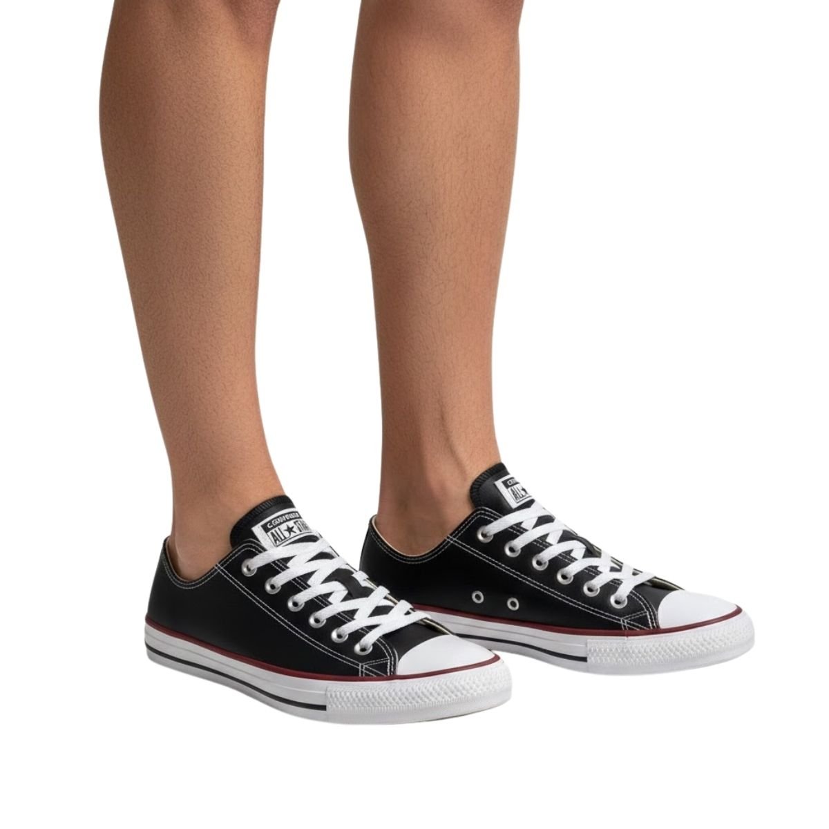 Tênis Converse Couro CT04500003 Preto Preto 2