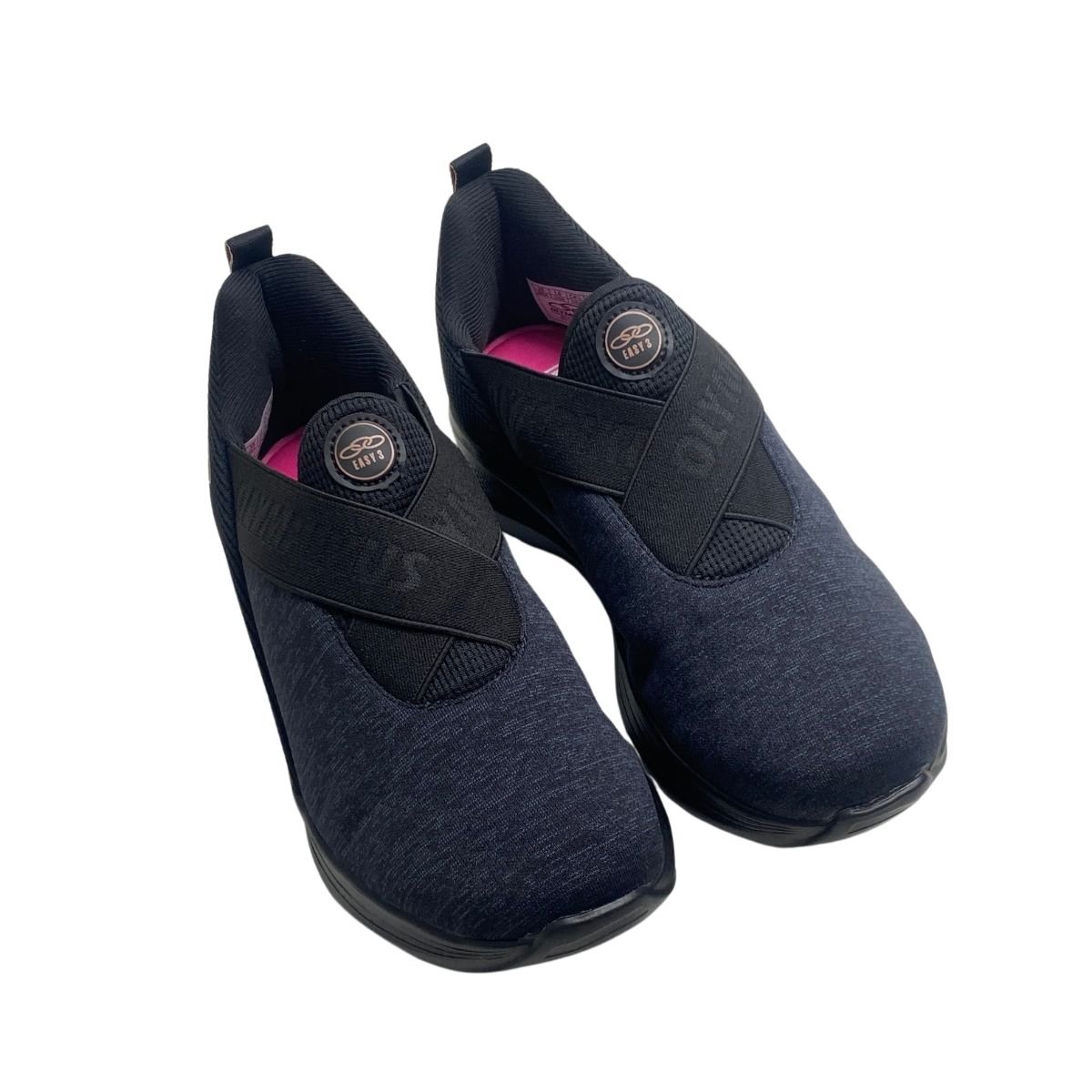 Tênis Olympikus Feminino EASY3 Preto/Preto Azul Marinho/Preto 4