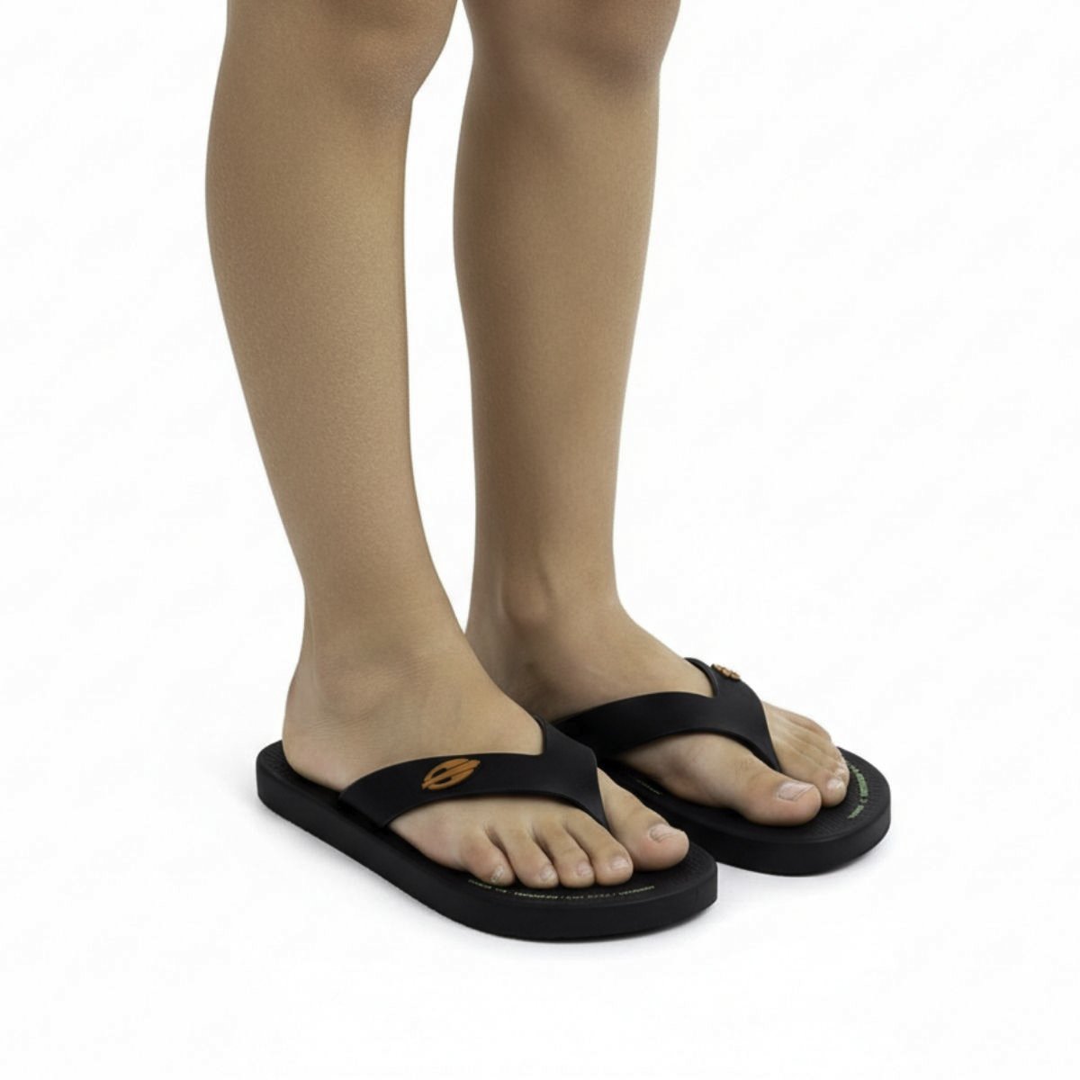 Chinelo Mormaii Infantil Menino 12193 Preto Preto 2