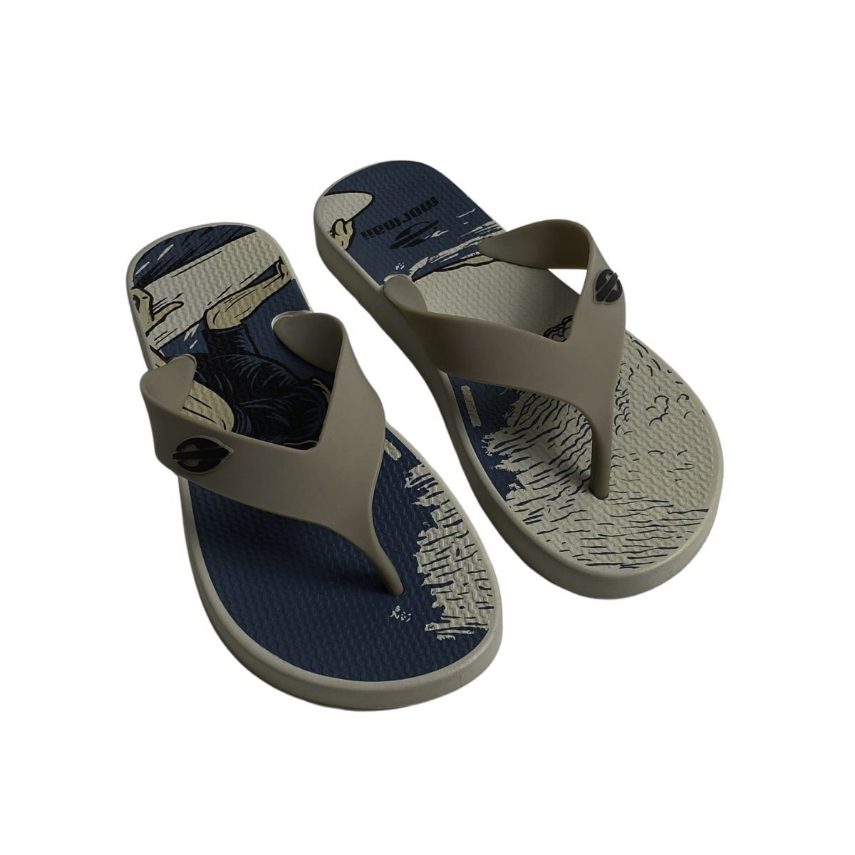 Chinelo Mormaii Infantil Menino 12193 Bege Bege 4