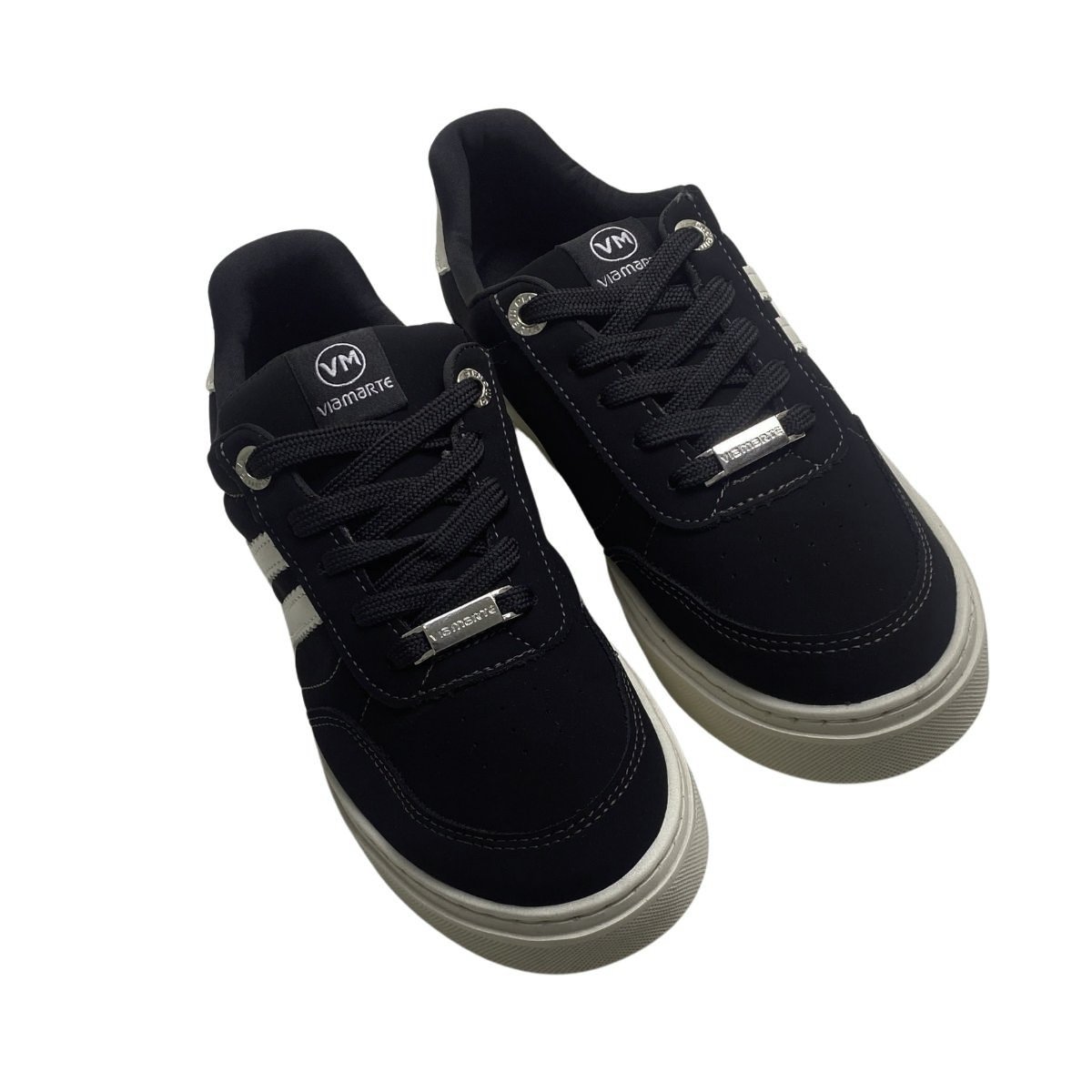Tênis Casual Via Marte Feminina 281001 Preto Preto 4