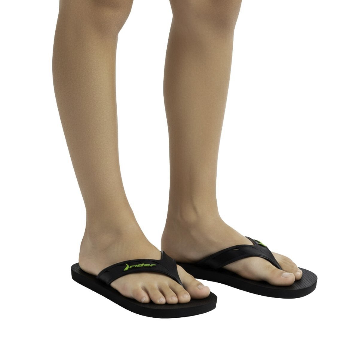 Chinelo Rider Infantil Menino 11579 Preto Preto 2