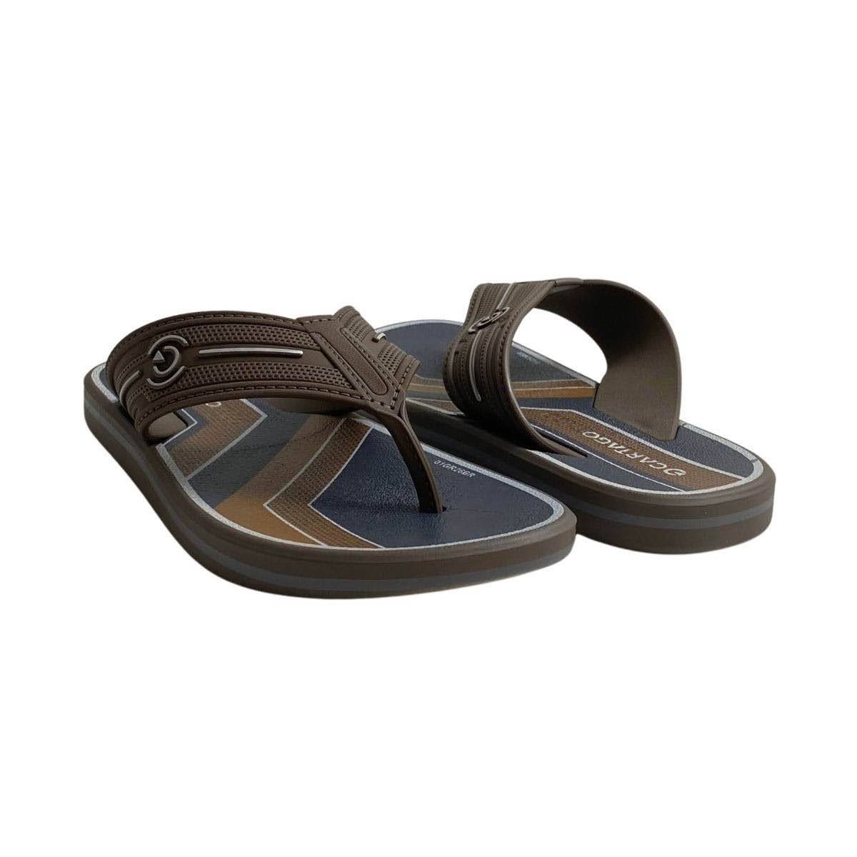 Chinelo Cartago Infantil Menino 12625 Marrom Marrom 5