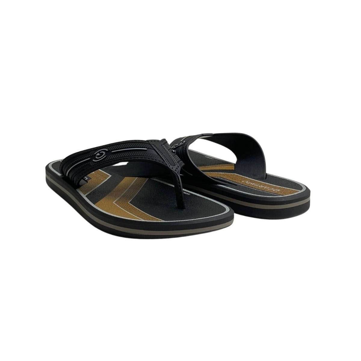 Chinelo Cartago Infantil Menino 12625 Preto Preto 5