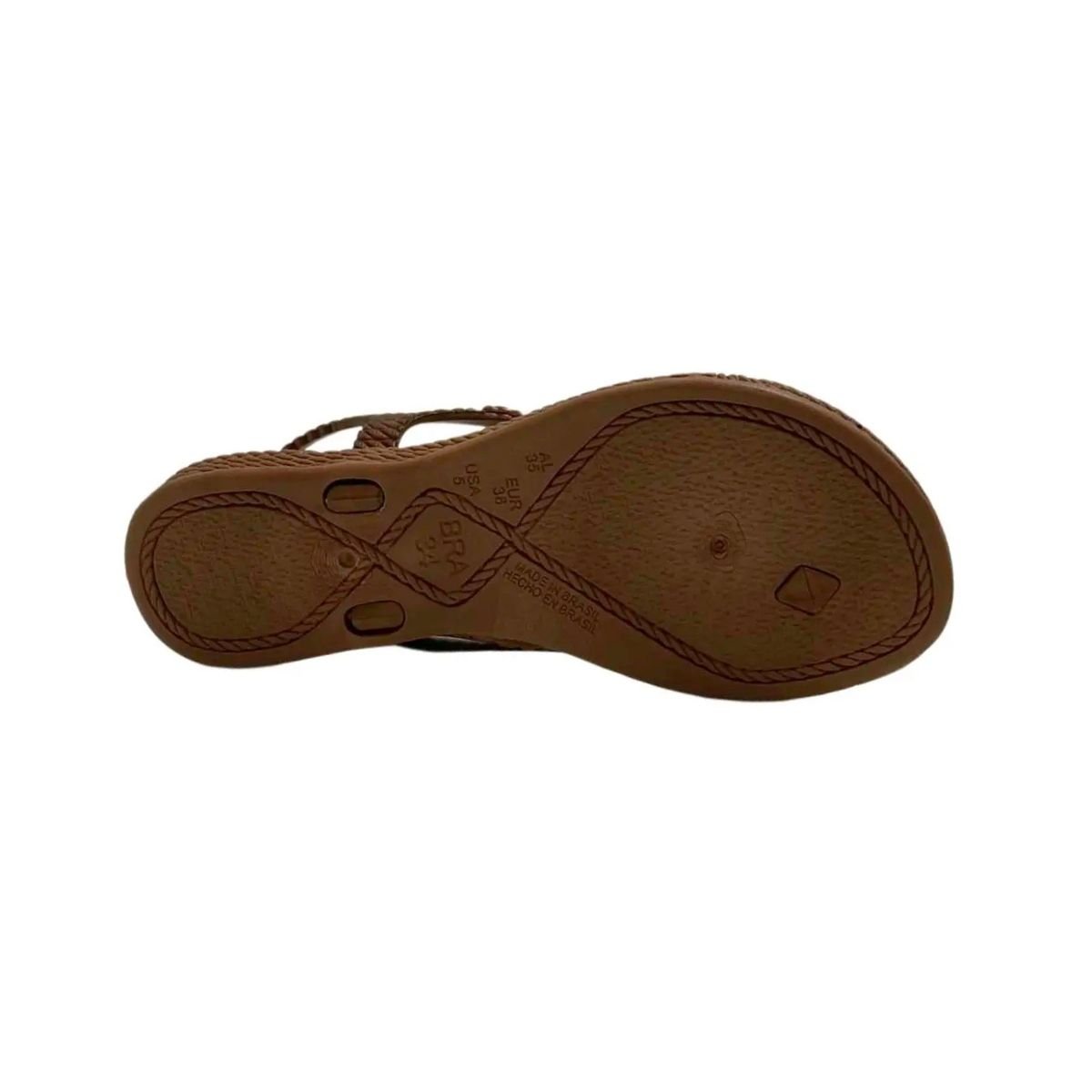 Sandália Terra e Água Feminina 260602 Marrom Marrom 6