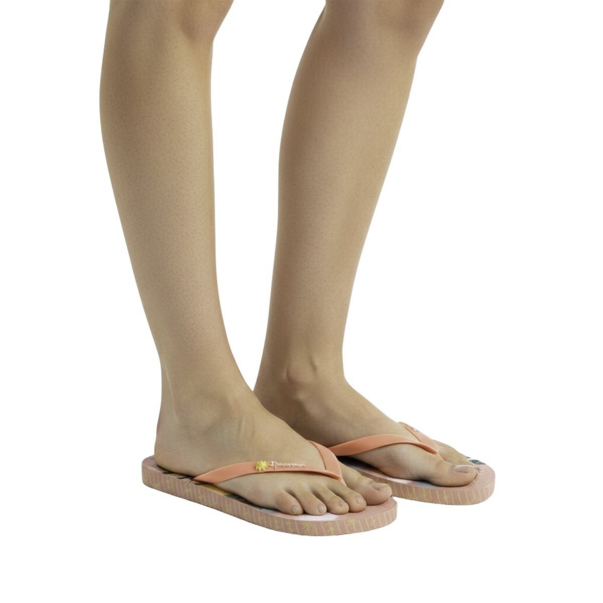 Chinelo Ipanema Feminino 25483 Laranja Laranja 2