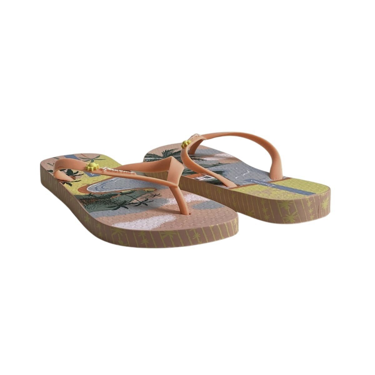 Chinelo Ipanema Feminino 25483 Laranja Laranja 5
