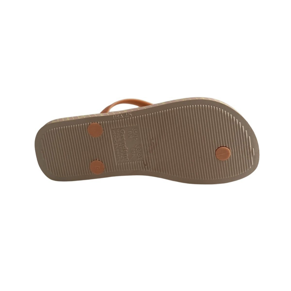 Chinelo Ipanema Feminino 25483 Laranja Laranja 6