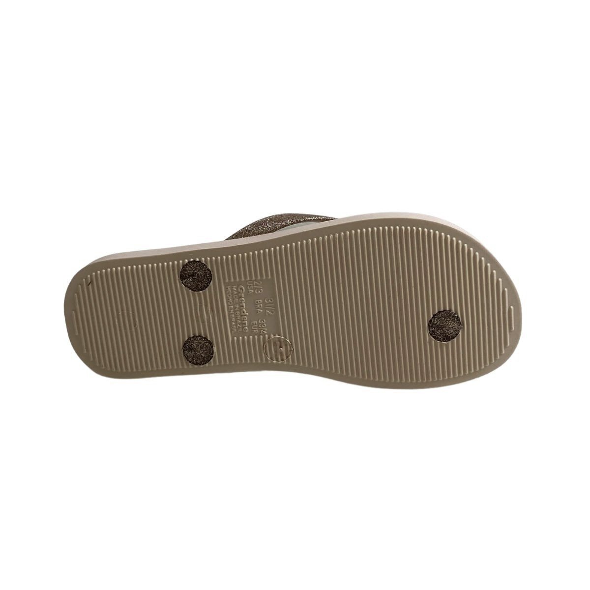 Chinelo Ipanema Infantil Menina 26622 Rosa Claro Dourado 6