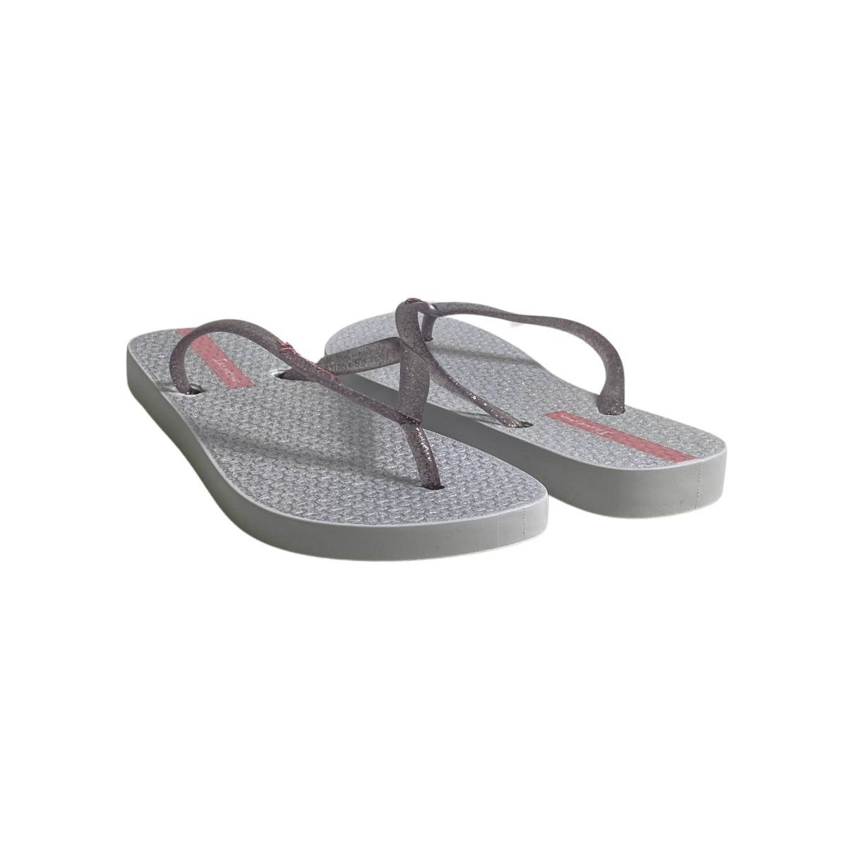 Chinelo Ipanema Infantil Menina 26481 Branco Rosa/Branco 5